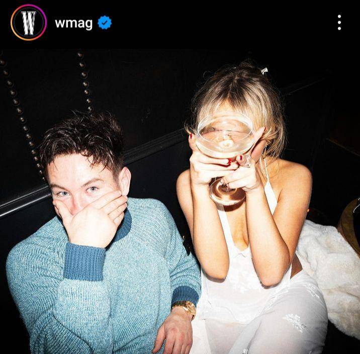potret Barry Keoghan dan Sabrina Carpenter di After Party Grammy 2024 (instagram.com/wmag)