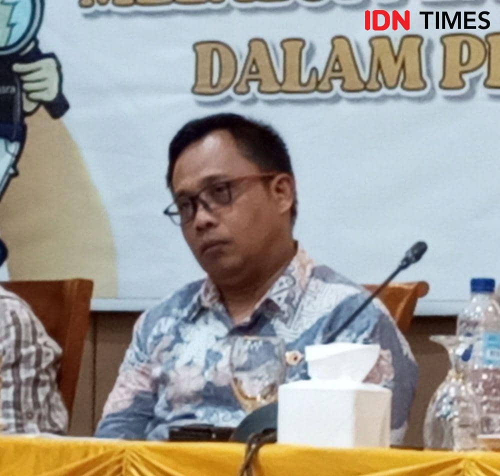 Koordinator Divisi SDM, Organisasi, dan Diklat Bawaslu NTB Syaifuddin. (IDN Times/Muhammad Nasir)