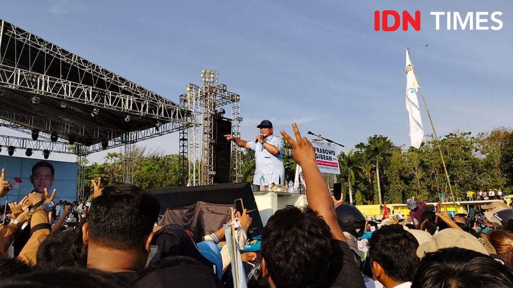 Tak Terima Jokowi Dituduh Tak Bekerja, Prabowo: Otaknya Kudu Diperiksa