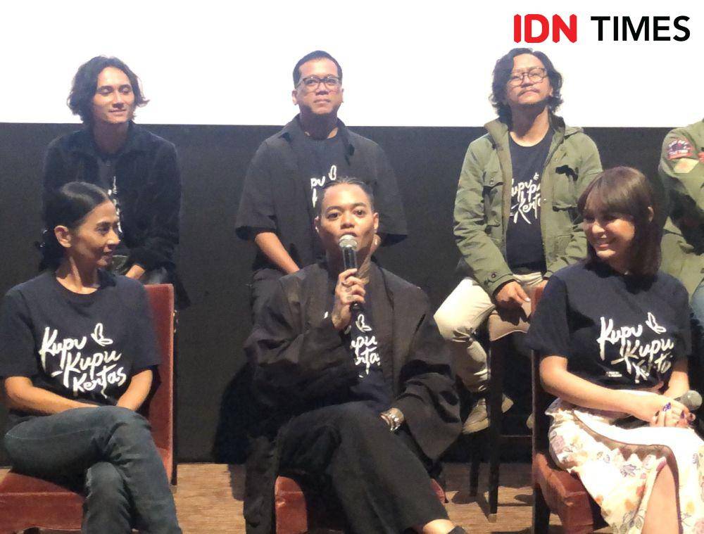 para cast dan tim produksi Kupu-Kupu Kertas (Dok. IDN Times/Elizabeth Chiquita)