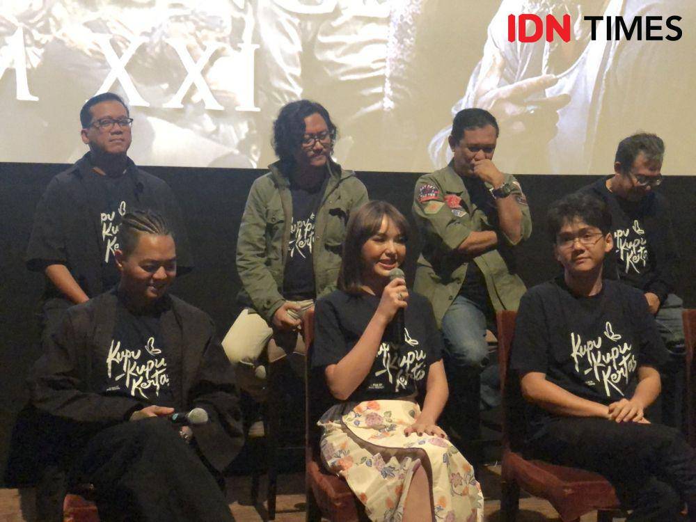 para cast dan tim produksi Kupu-Kupu Kertas (Dok. IDN Times/Elizabeth Chiquita)