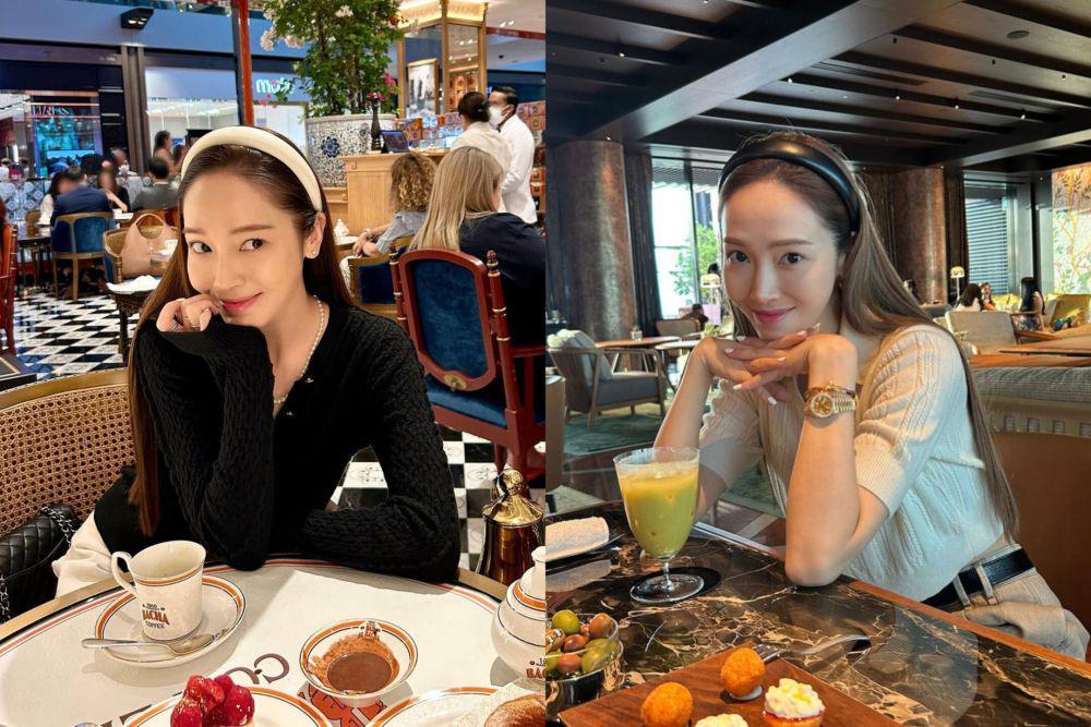 8 Ide OOTD Hangout di Kafe ala Jessica Jung, Eye Catching!