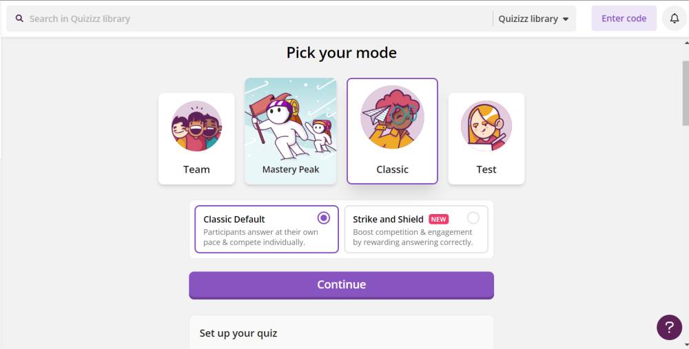 beberapa cara mengerjakan soal di Quizizz (dok. pribadi/Helmi Elena)