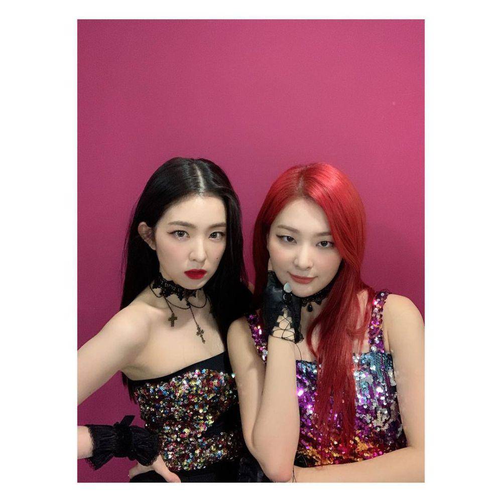 Irene dan Seulgi Red velvet (instagram.com/renebaebae)