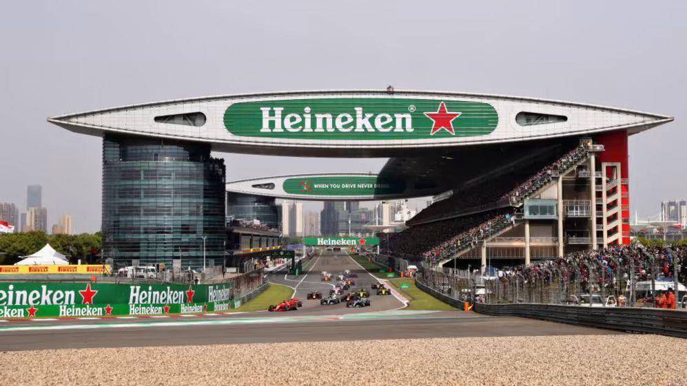 tampilan salah satu area Shanghai International Circuit (formula1.com)