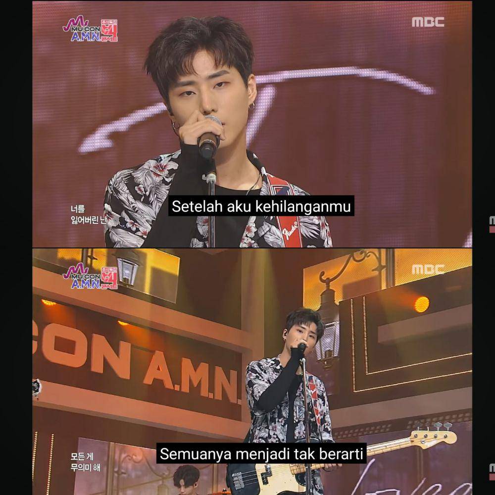 cuplikan penampilan DAY6 (youtube.com/MBCkpop)