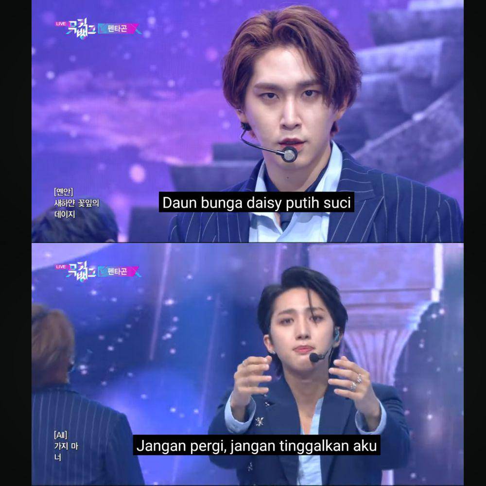 cuplikan penampilan PENTAGON (youtube.com/KBS WORLD Indonesia)