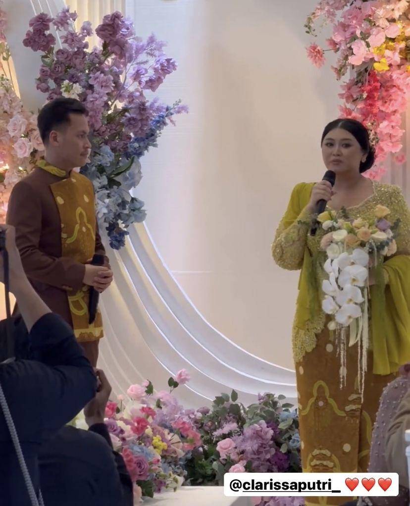 potret pertunangan Clarissa Putri dan Sandro Fadipha (Instagram.com/fadiljaidi)
