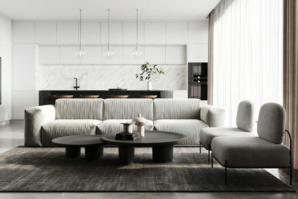 12 Inspirasi Living Room Bergaya Kontemporer, Fancy Abis!