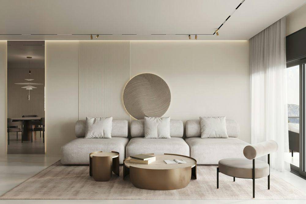 Living room bergaya kontemporer (unsplash.com/Alona Gross)