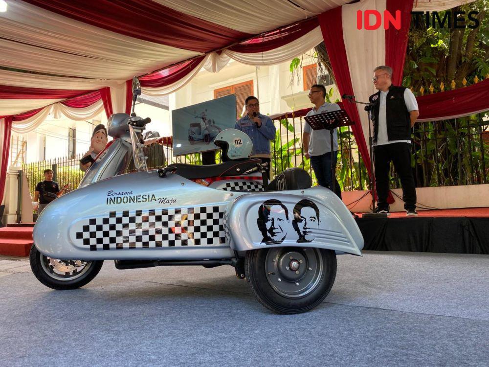 Komunitas Rainbow Moto Builder Rilis NFT Motor Kampanye Prabowo-Gibran
