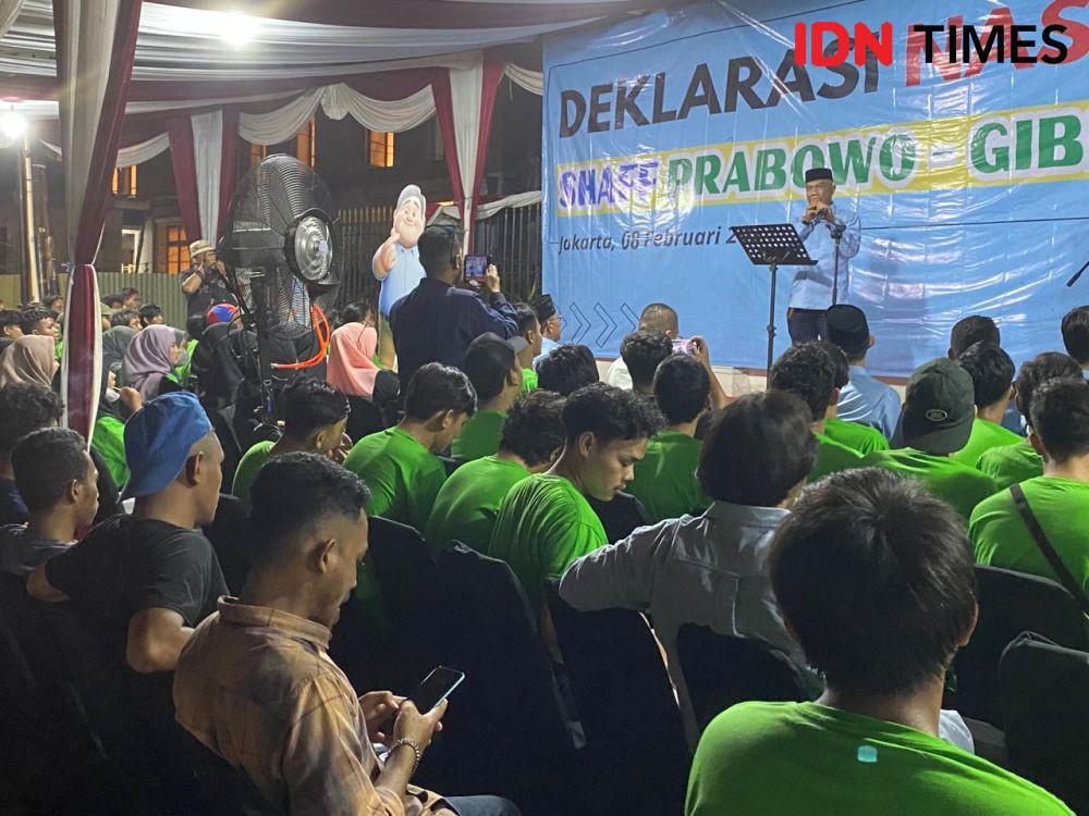 Deklarasi Dukung Prabowo-Gibran, TKN Minta Relawan Shaff Kawal TPS