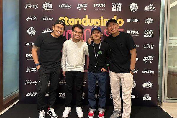 profil dan biodata member Agak Laen (instagram.com/podcast.agak.laen)
