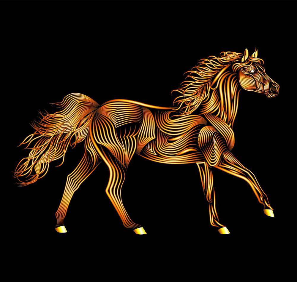 ilustrasi shio kuda (pixabay.com/mhdhassouna)