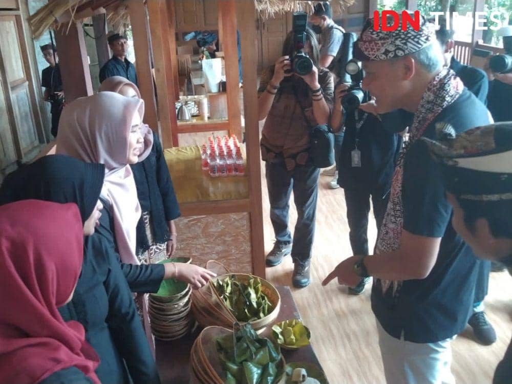 Kampanye Ganjar Pranowo di Banyuwangi. (IDN Times/ Agung Sedana)