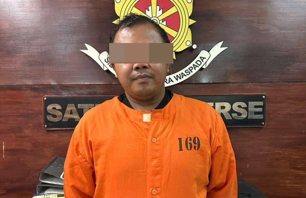 Tersangka tindak pidana penipuan dan penggelapan handphone milik temannya sendiri (Dok.IDN Times/istimewa)