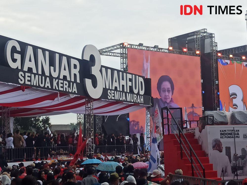 Megawati Ajak Pemuda Banyuwangi Pilih Capres yang Rupawan dan Cerdas