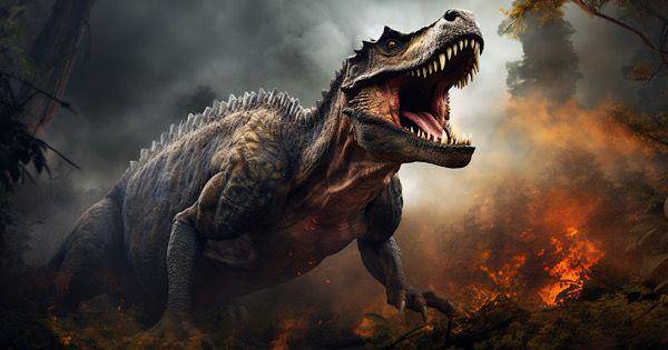 Ilustrasi dinosaurus (Vecteezy/Yulia Gapeenko)