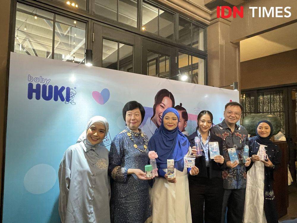 Press Conference Baby HUKI pada Rabu (9/12/24) di Jakarta Selatan. (IDNTimes/Dina Fadillah Salma)
