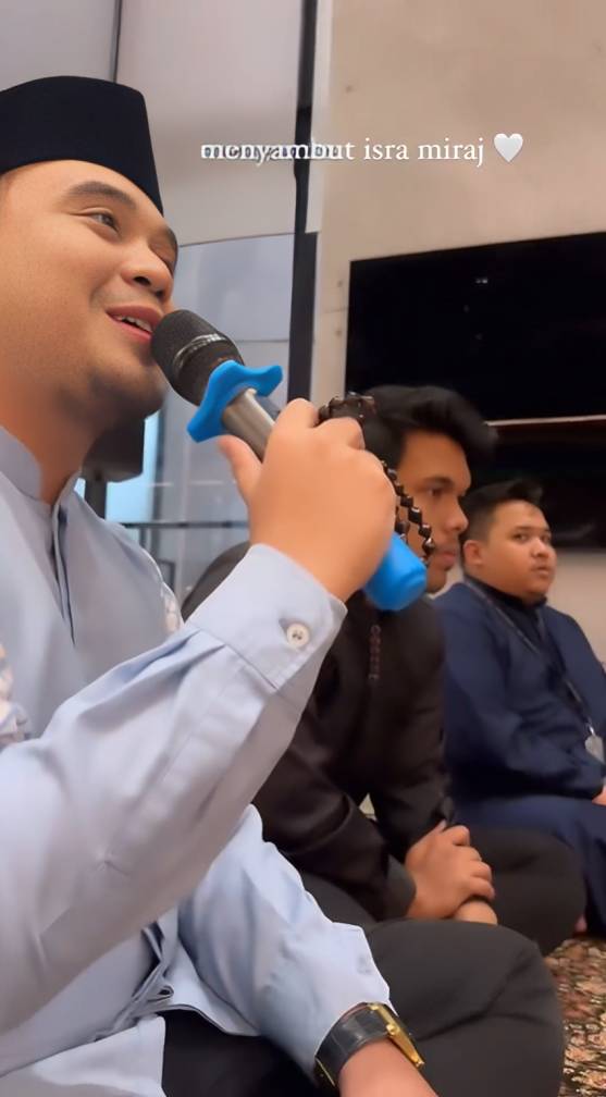 potret pringatan Isra Mikraj di rumah Atta Halilintar (instagram.com/attahalilintar)