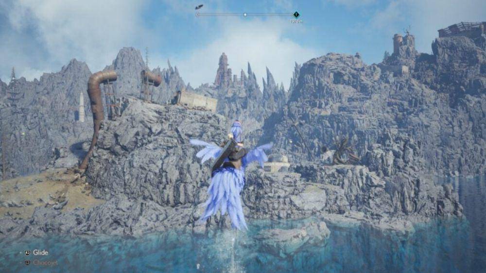 gameplay menunggang Chocobo (dok. Square Enix/Final Fantasy VII Rebirth)