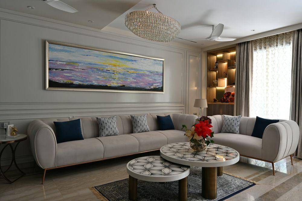 Living room bergaya kontemporer (unsplash.com/Pyx Photography)
