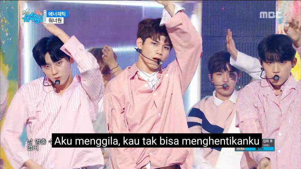 cuplikan penampilan Wanna One (youtube.com/MBCkpop)