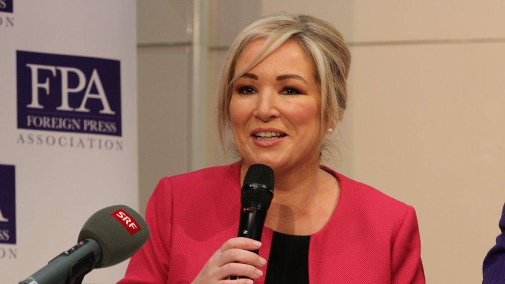 Menteri Pertama Irlandia Utara, Michelle O'Neill. (twitter.com/@moneillsf)