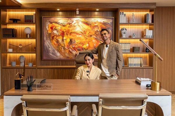 7 Potret Ruang Kerja Raffi-Nagita di Kantor RANS, Ada Kamar Pribadi
