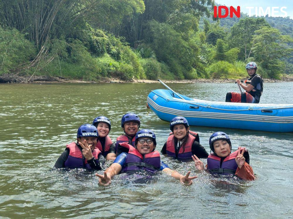Asyiknya Rafting di Kiulu White Water Rafting Centre Sabah Malysia