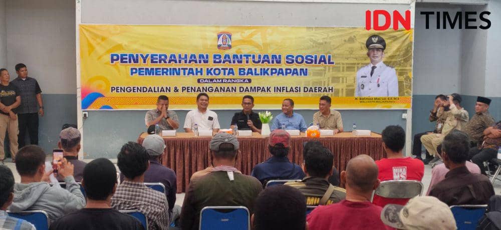Pemerintah Kota Balikpapan Kalimantan Timur (Kaltim) berencana membebaskan ribuan lahan yang ditempati oleh warga di kawasan Inhutani, Kamis (8/2/2024). (IDN Times/Hilmansyah)