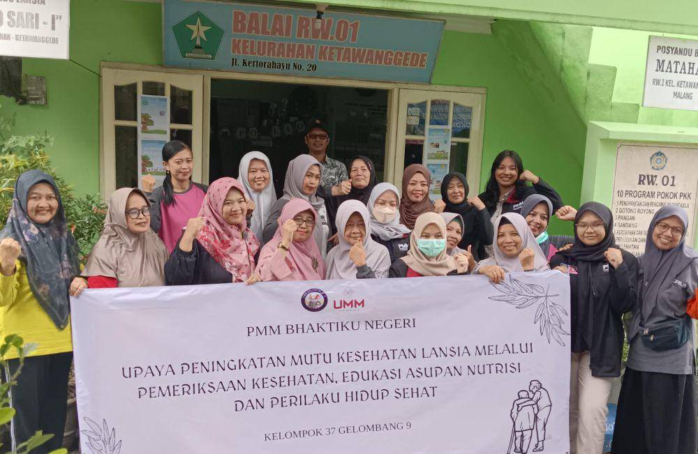 Foto Bersama Ibu PKK Posyandu Matahari (dok. Istimewa)