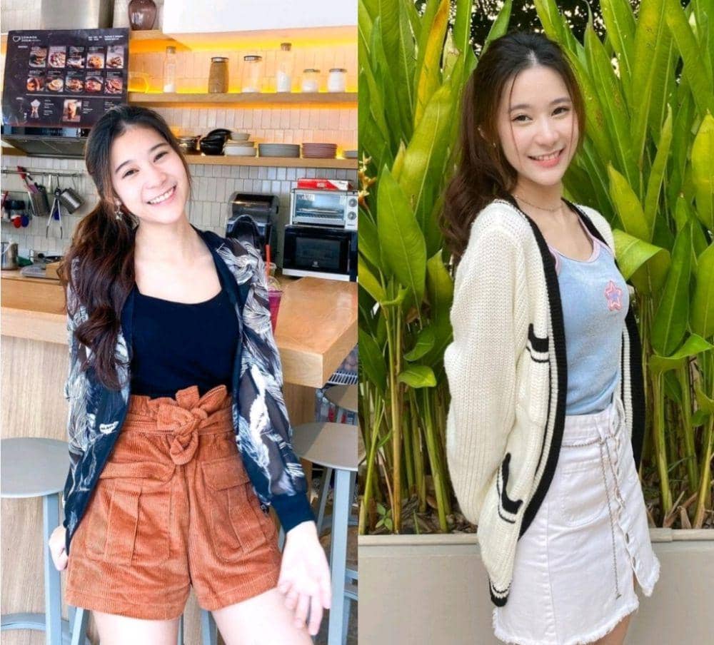 9 Inspirasi Kasual Outfit ala Earn Preeyaphat, Skirt sampai Short Pant