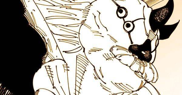 Akuro-o Otake, kutukan yang ditabrak Takaba ( Dok. Shueisha / Jujutsu Kaisen )