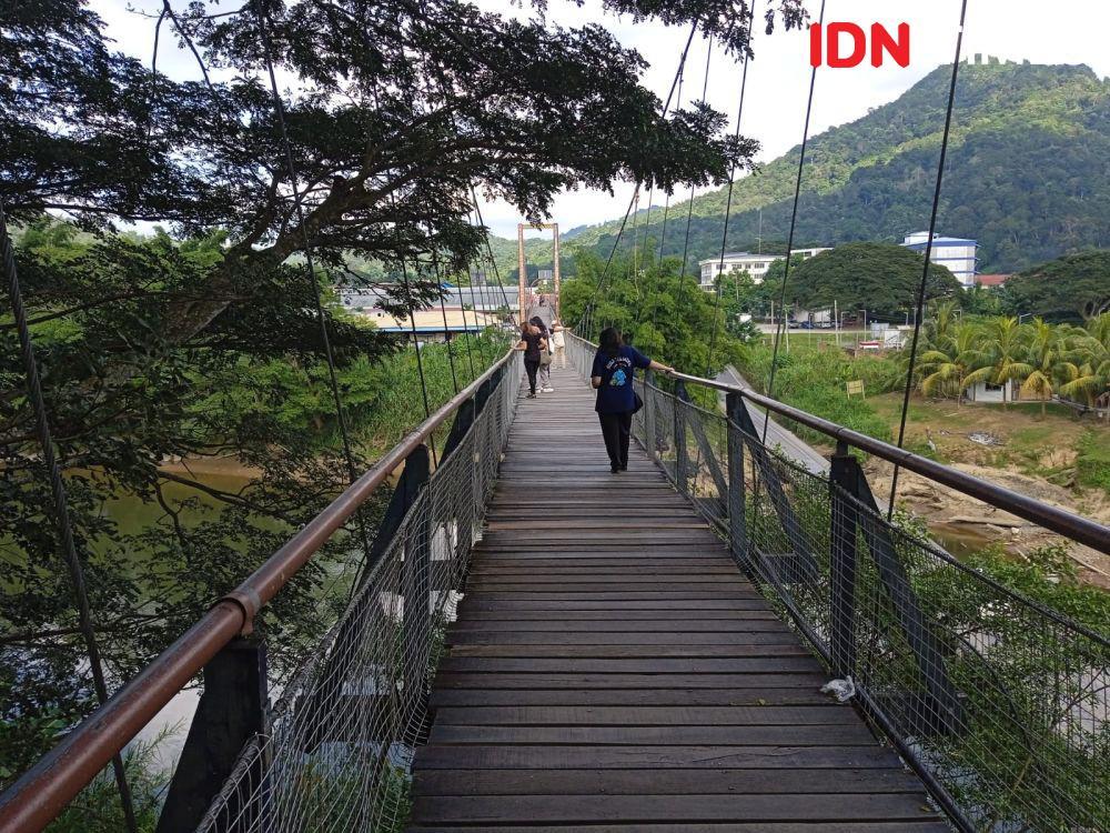 Kisah Sedih Jembatan Gantung Tamparuli di Sabah Malaysia