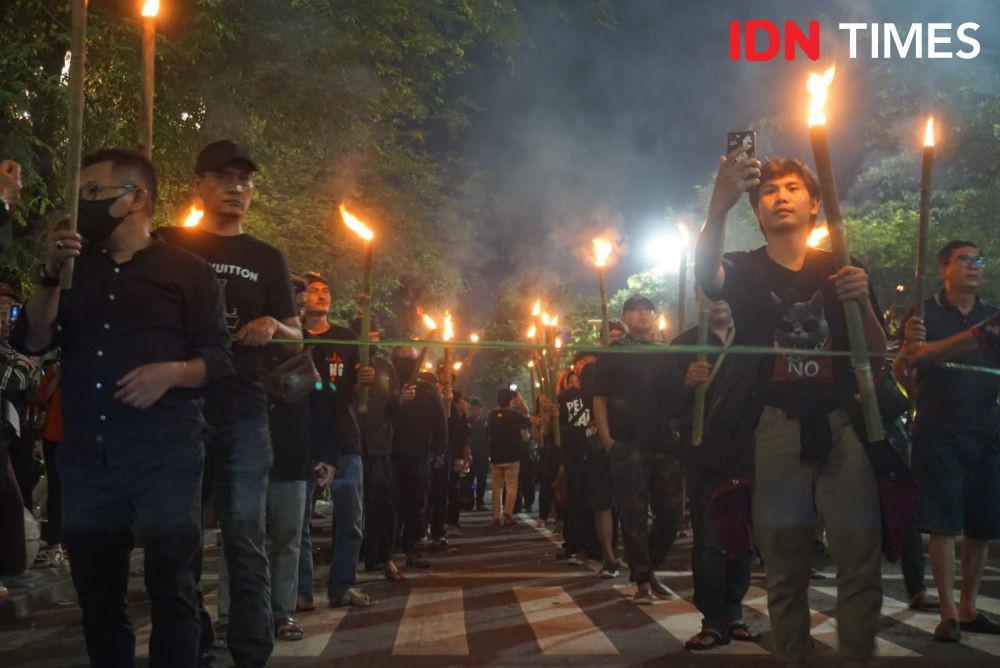 Aktivis Reformasi di Jogja Kritik Kemunduran Demokrasi Era Jokowi