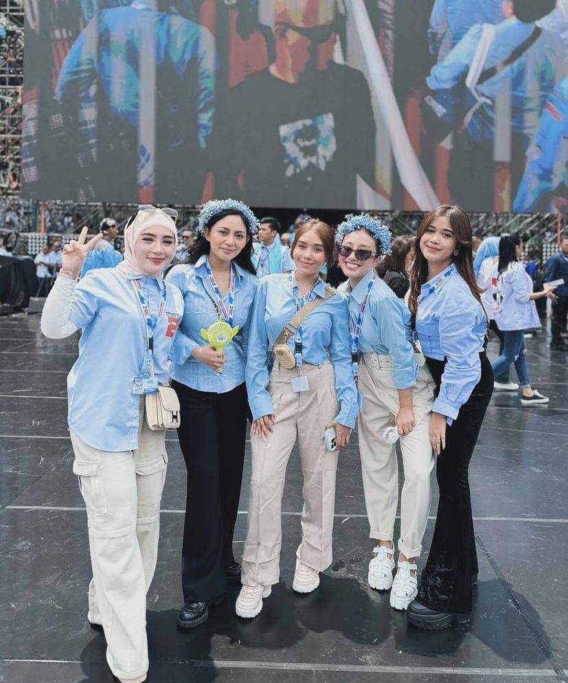 potret Brisia Jodie ikut kampanye akbar Prabowo-Gibran (instagram.com/brisiajodie96)