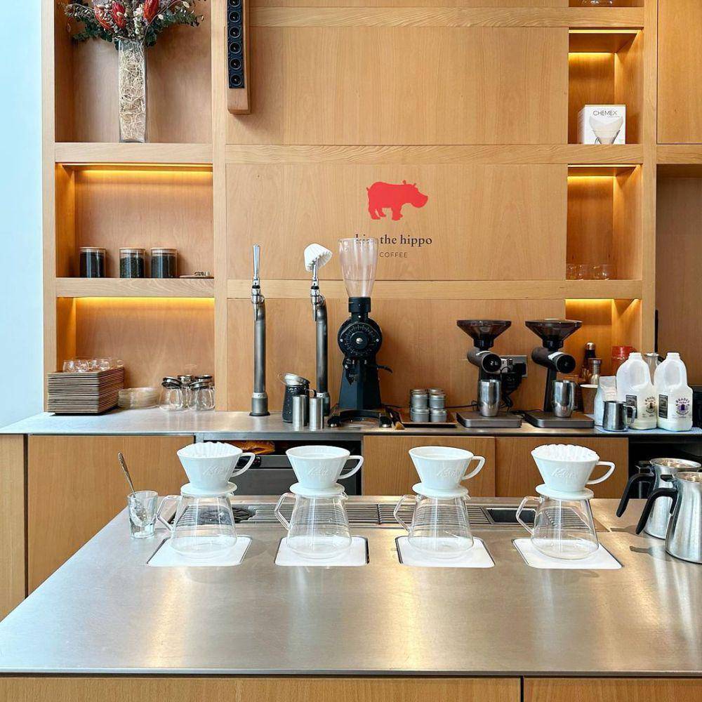Kiss the Hippo, sebuah kedai kopi di London. (instagram.com/staragold)
