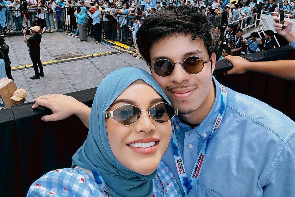 potret artis hadiri kampanye akbar Prabowo-Gibran (instagram.com/attahalilintar)