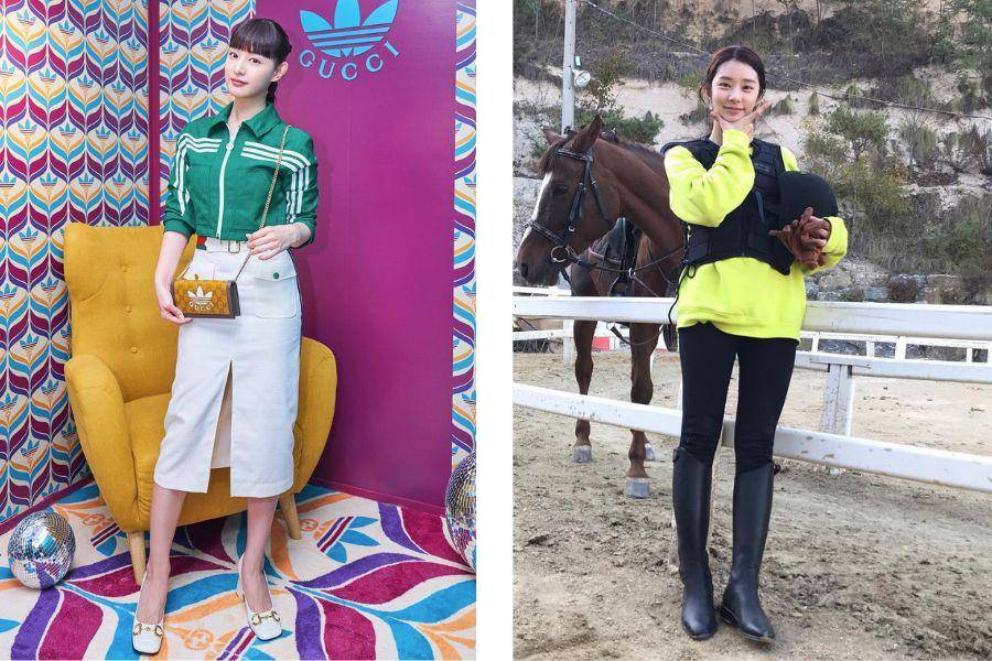 Adu Gaya Kim Ji Won vs. Lee Joo Bin (instagram.com/geewonii| instagram.com/hellobeen)