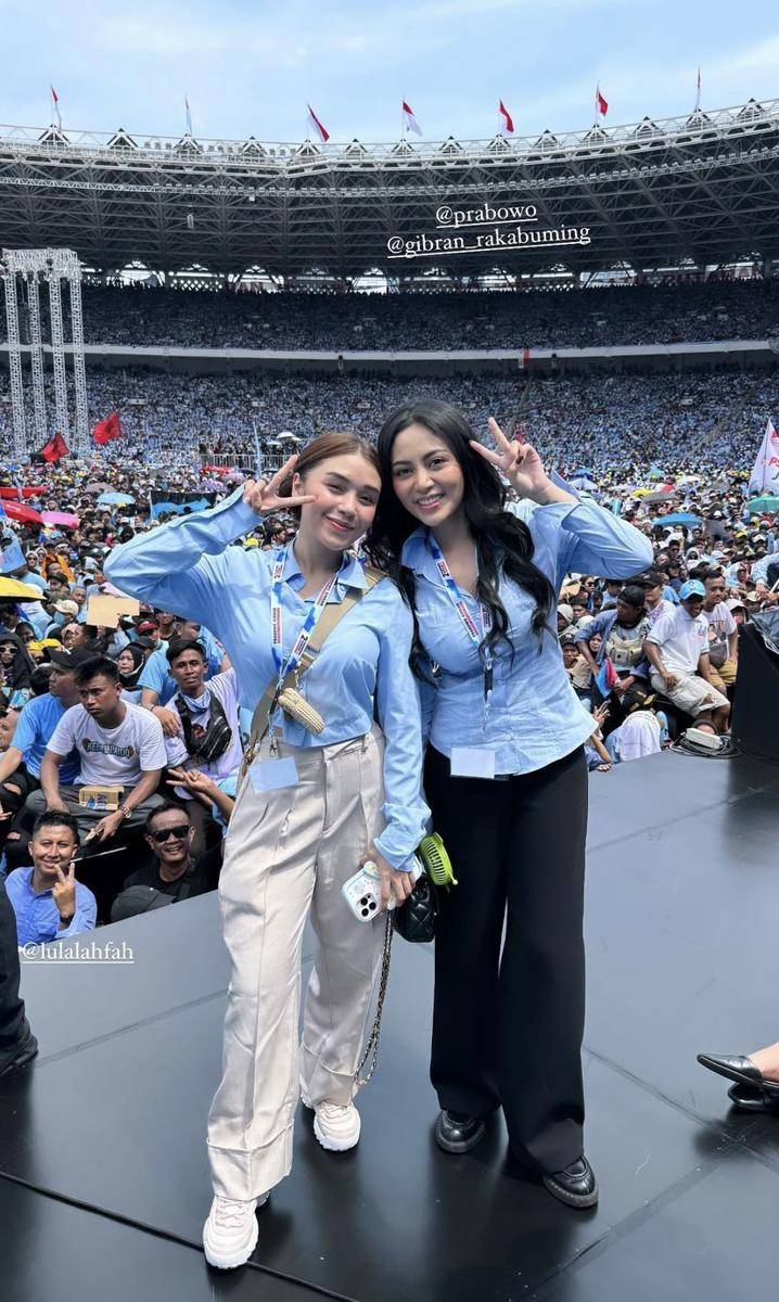 potret Rachel Vennya ikut kampanye Prabowo-Gibran (instagram.com/rachelvennya)
