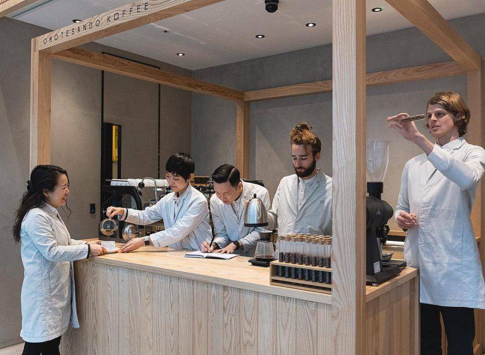 Omotesando Koffee, sebuah kedai kopi di London. (instagram.com/omotesando.koffee)