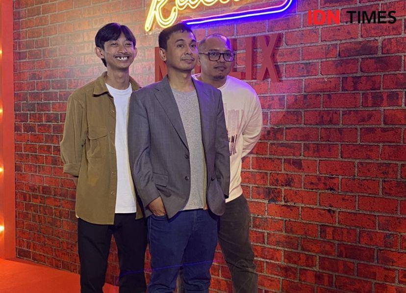 konferensi pers Komedi Kacau di kawasan Menteng, Jakarta Pusat, Sabtu (17/1/2024) (IDN Times/Rani Asnurida)