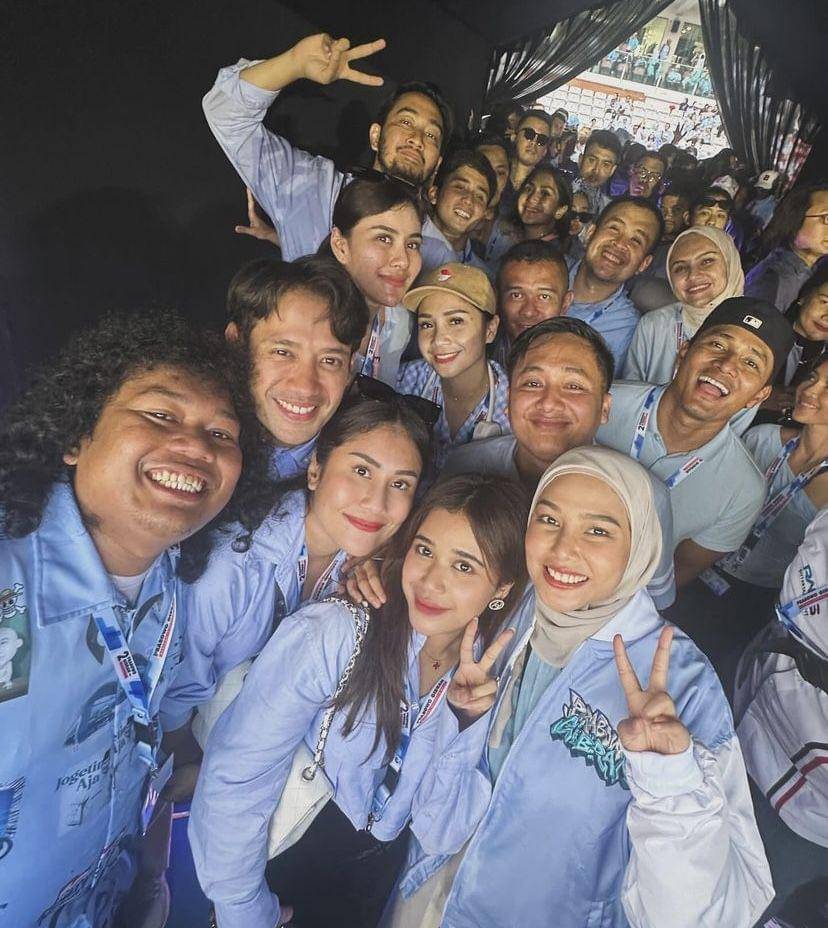 potret Brisia Jodie ikut kampanye akbar Prabowo-Gibran (instagram.com/brisiajodie96)