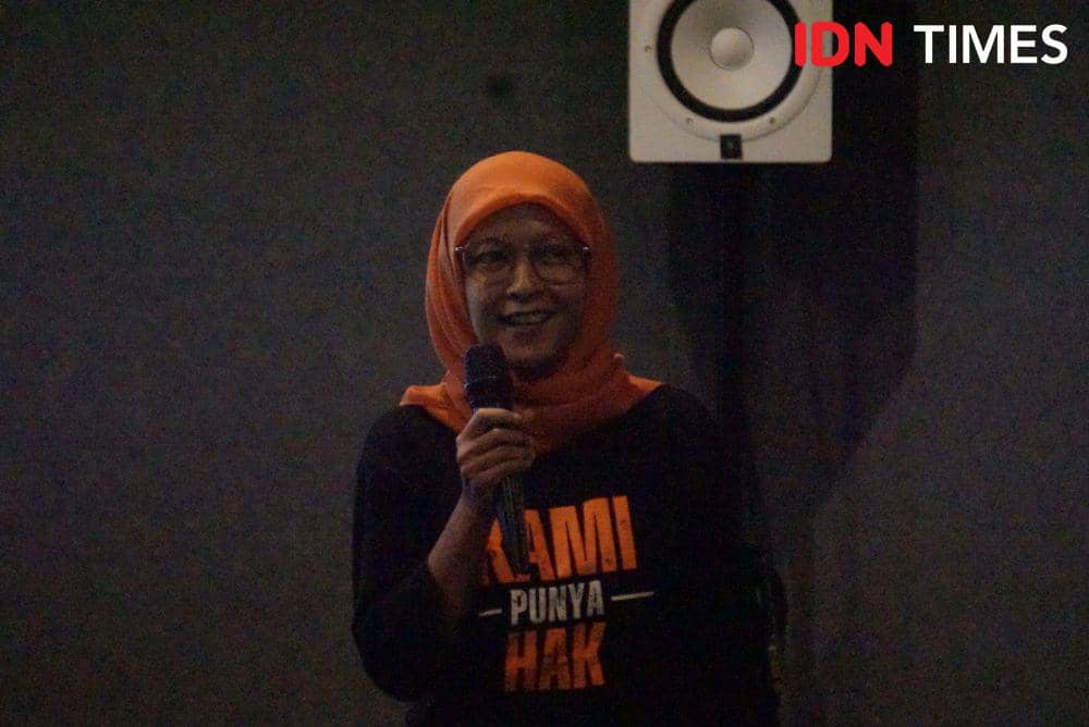 Ketua Solidaritas Perempuan Kinasih, Sana Ullaili. (IDN Times/Herlambang Jati Kusumo)