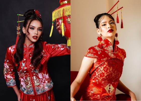 Pemotretan Imlek ala Finalis Miss Mega Bintang Indonesia 2024 (Instagram.com/nabilaramadaani | Instagram.com/shintaindahps)
