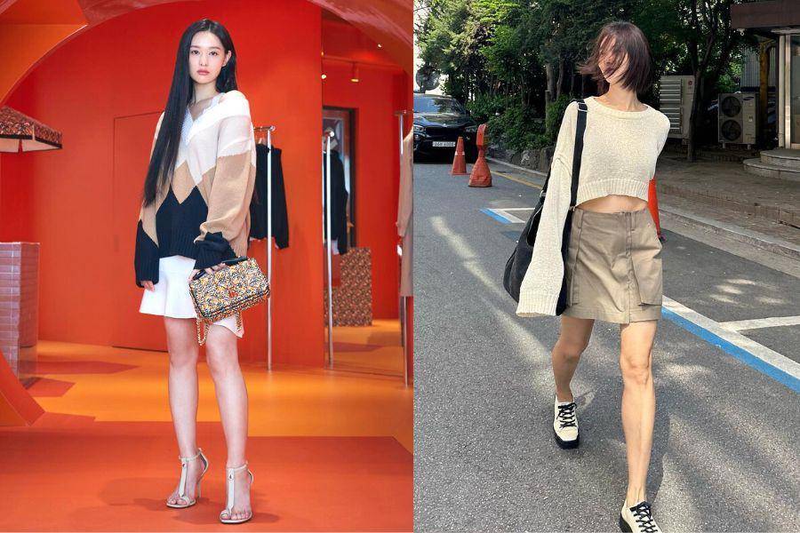 Adu Gaya Kim Ji Won vs. Lee Joo Bin (instagram.com/geewonii| instagram.com/hellobeen)