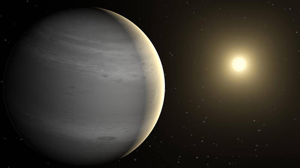 planet terbesar GQ lupi b (exoplanets.nasa.gov)