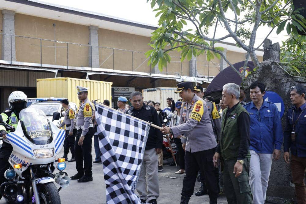 Distribusi Surat Suara di Tabanan pada Hari Pencoblosan