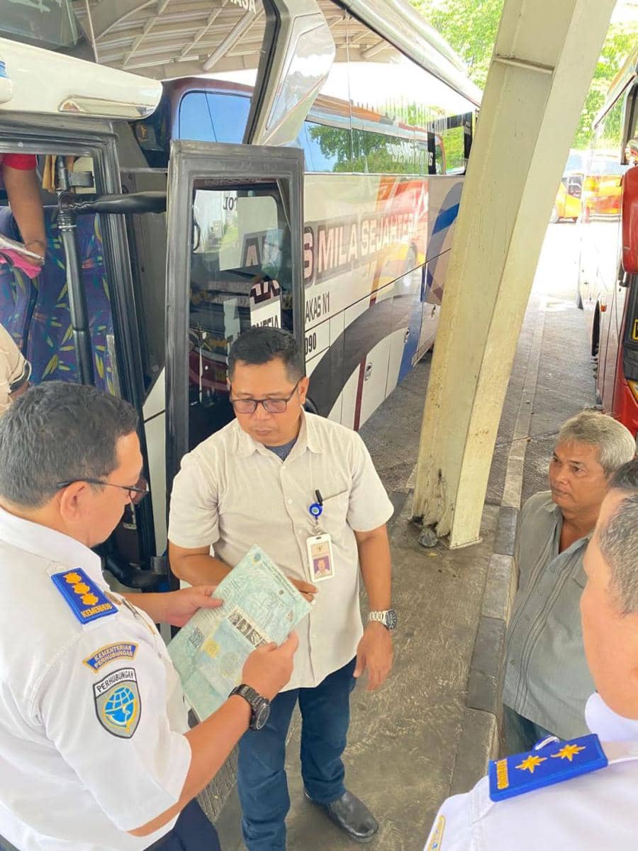 Kemenhub gencarkan pengawasan bus pariwisata. (Dok. Istimewa)